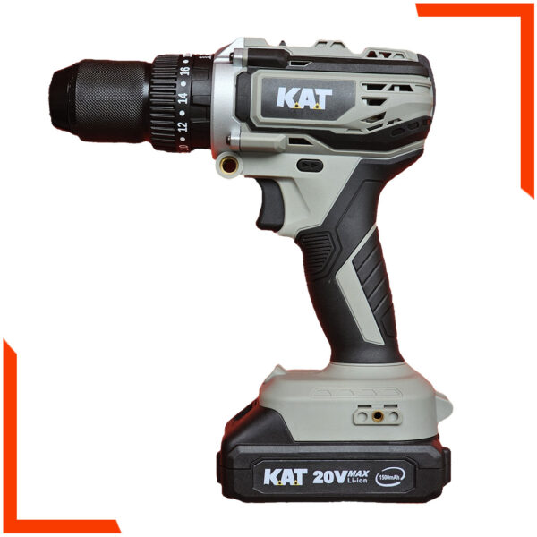 دريا بطاريتين كبير K.A.T  13mm  20v